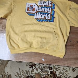 Walt Disney World Yellow Sweatshirt